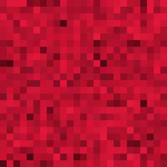 Seamless red geometric checked pattern. Ideal for printing onto fabric and paper or decoration.