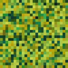 Seamless green geometric checked pattern. Ideal for printing onto fabric and paper or decoration.