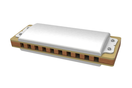 Chromatic Harmonica (3D Model)