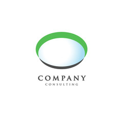 ellipse concept, abstract ellipse badge, blank button template , plate logo concept