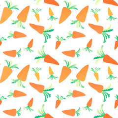 Fototapeta premium pattern carrot