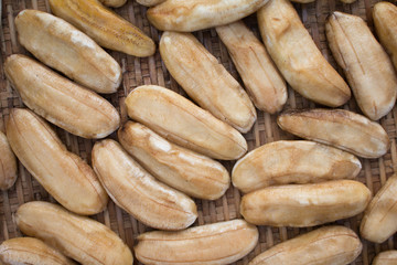 Banana preserved by sundry method,Dried Bananas.