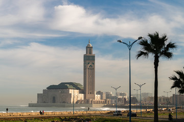 Hassan II Mosque, Casablanca Morocco
