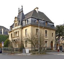 Fototapeta na wymiar View of Luxembourg city