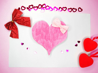 greeting card valentine's day love holiday concept