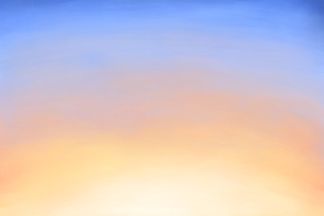 Evening sky watercolor background.