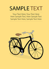 bike background,vector bicycle