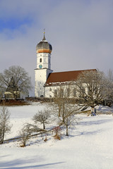 Ekarts - Kirche - Winter - Immenstadt - Allg&auml;u