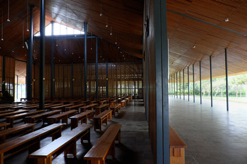 Ka Don church, environment friendly architecture