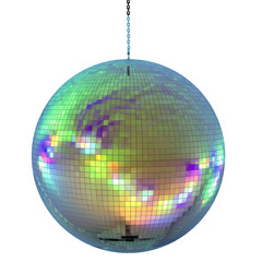 shiny disco ball