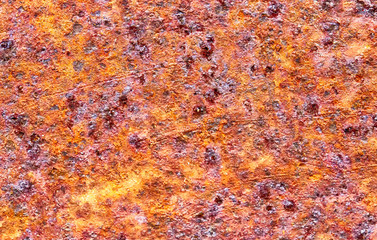 Background texture of Rusted steel and abstract