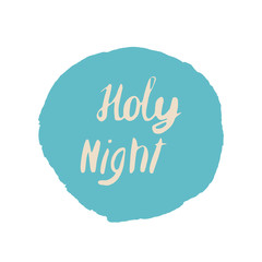 Holy night poster