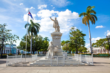Cienfuegos, Cuba - Statue of Jose Marti 