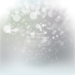 New year abstract background. Abstract Winter background.Christmas abstract bokeh. Vector