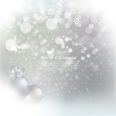 New year abstract background. Abstract Winter background.Christmas abstract bokeh. Vector