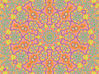 Abstract background with bright pattern