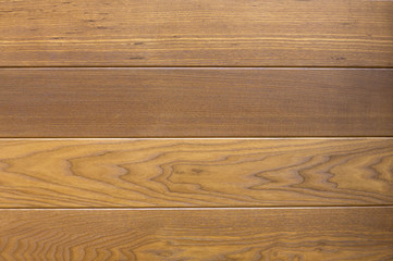 Natural wooden brown background, rough texture of hardwood planks for floors and walls in the construction of the house