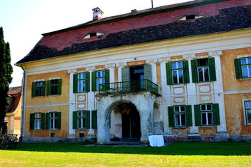Palace of Baron von Brukenthal Palace in Avrig, Transylvania
In Avrig there are a collection of historical monuments.Centuries XI - XVI.
