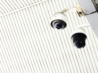 cctv camera in office building