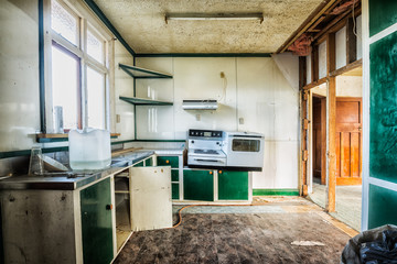 Abandoned kitchen - 132305510