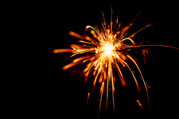 Obraz premium Blurry, abstract style decorative sparkles.