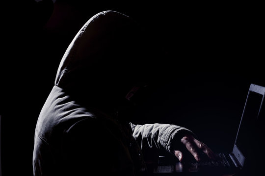 hacker silhouette