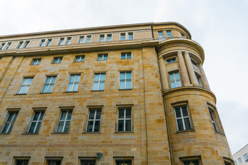 barock facaded building in the heart of berlin