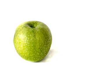  green apple ,isolated on white
