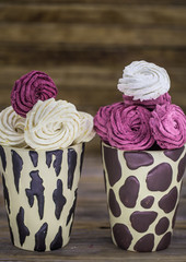 Fruit marshmallows handmade in gift box