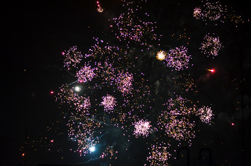 new year fireworks in berlin