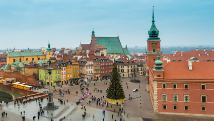 Fototapeta na wymiar Altstadt Warschau