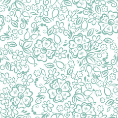 flora seamless pattern