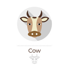 Cow vector illustration