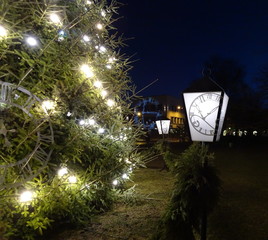 Christmas tree lighting in Liepaja