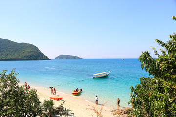 Beautiful beach in Samae san island -Thailand
