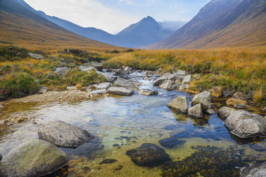 Sannox Burn, Glen Sannox, Isle of Arran, North Ayrshire, Scotland