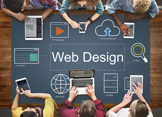 Web Page Webinar HTML Browser Concept