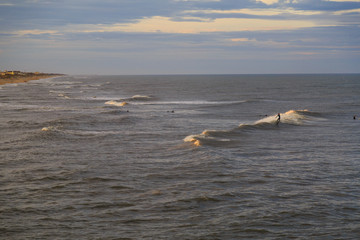 Sunset in Nag's Head NC off Jeannette’s pier