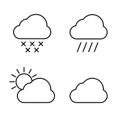  weather icon on white background
