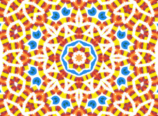 Background with abstract bright color pattern