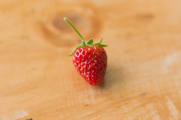 Strawberry red palatable.
