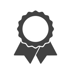 Seal ribbon icon vector