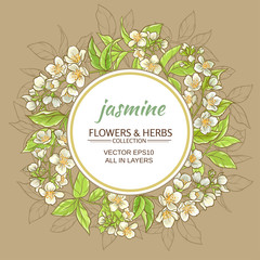 jasmine vector frame