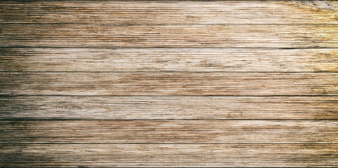 Old wooden planks background. 3d illustration