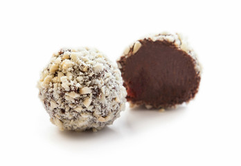Candy with crushed almonds