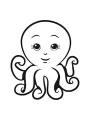 Squid oktopus sweet