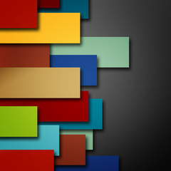 Geometric Rectangles Background