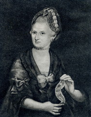 Mozart's mother Anna Maria Mozart (by Rosa Hagenauer-Barducci, ca. 1775) 

