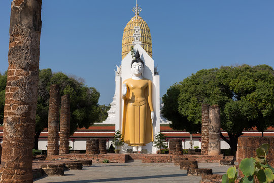 big buddha at Phitsanulok Province, Thailand.