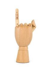 wooden hand